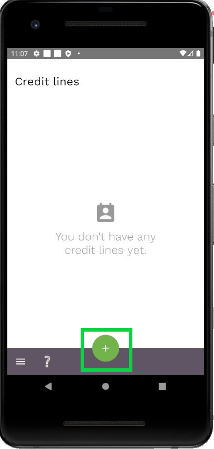 add credit line