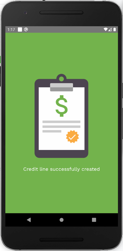 add credit line