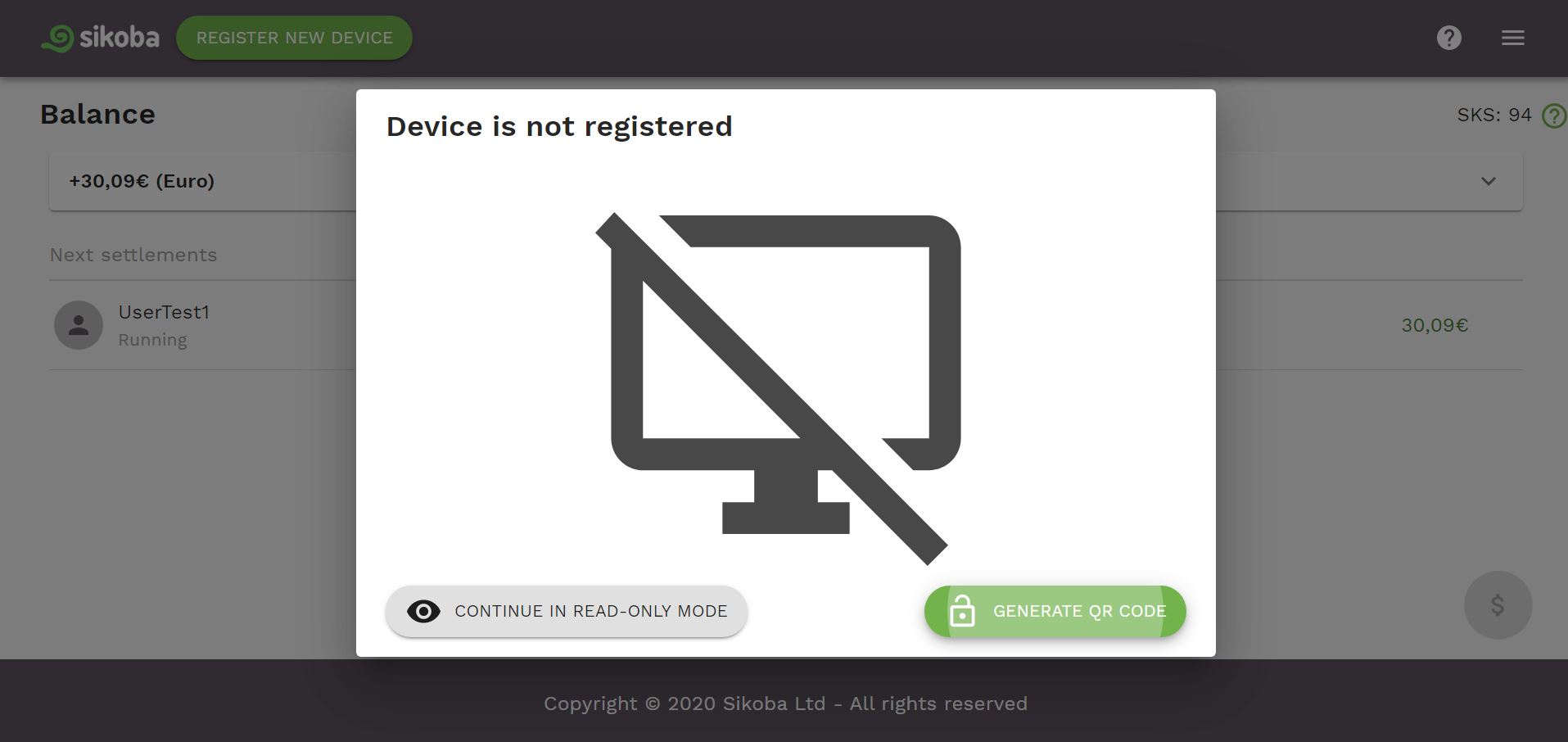 register new device image