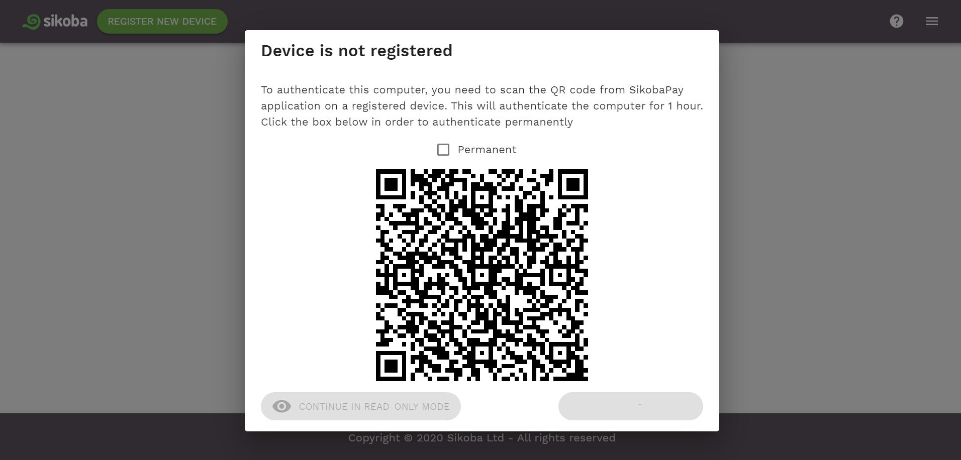 register new device image